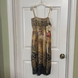 NWT removable spaghetti strap dress